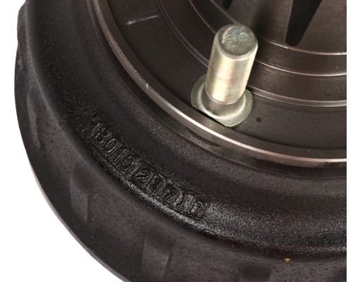 Барабан тормозной JAC N90 КАМАЗ Компас-9 задний (со ступицей в сборе) OE