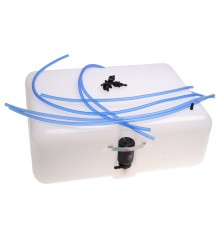 Бачок омывателя МАЗ в сборе (1 мотор) 10л 24V ЭКРАН