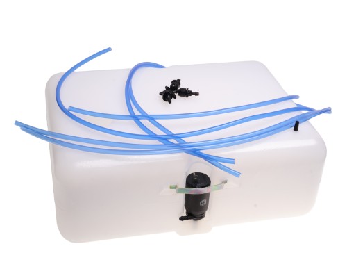 Бачок омывателя МАЗ в сборе (1 мотор) 10л 24V ЭКРАН