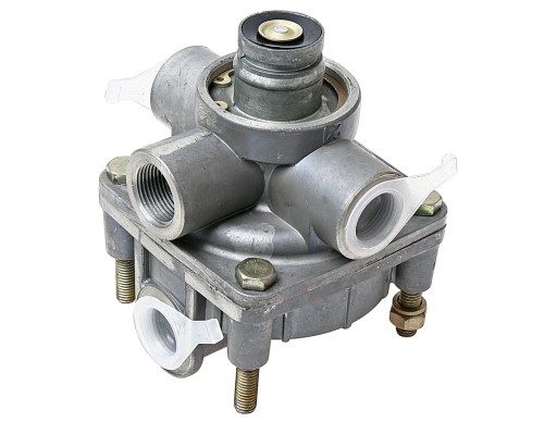 Клапан ЗИЛ, КАМАЗ, МАЗ ускорительный с креплением под шумоглушитель БЕЛОМО