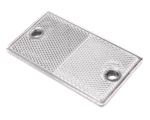 Катафот габаритный белый (65х115 мм) РУДЕНСК