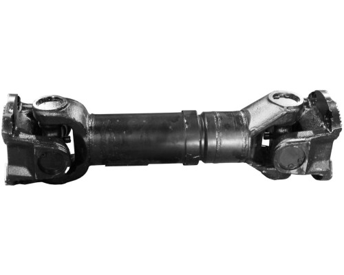 Вал карданный КАМАЗ среднего моста (4 отверстия,  торцевые шлицы) L=629мм (ОАО КАМАЗ)