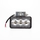 Фара рабочего света прямоугольная 110х81х52 9Вт 3 светодиода направленный свет AVTOELECTRICA
