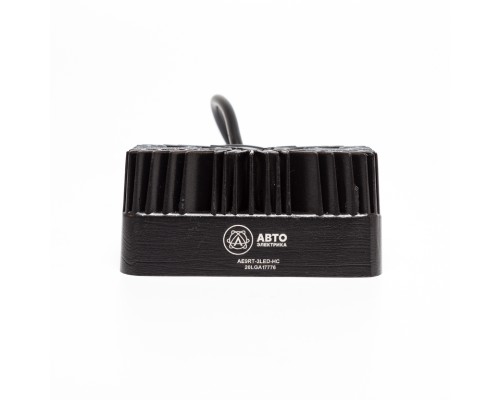 Фара рабочего света прямоугольная 110х81х52 9Вт 3 светодиода направленный свет AVTOELECTRICA