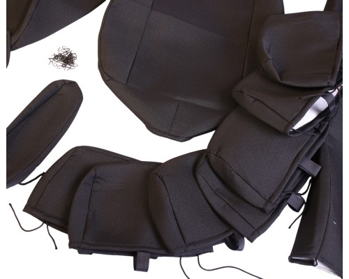 Авточехлы ГАЗель Next 7-ми местная жаккард ВИТА ТРАК