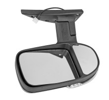 Зеркало боковое ГАЗ-3302 левое с повторителем поворота черное АВТОКОМПОНЕНТ