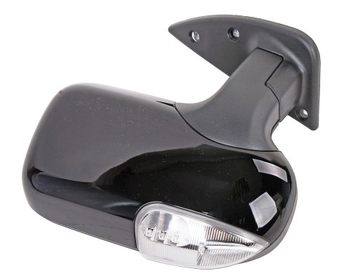 Зеркало боковое ГАЗ-3302 правое с повторителем поворота черное АВТОКОМПОНЕНТ