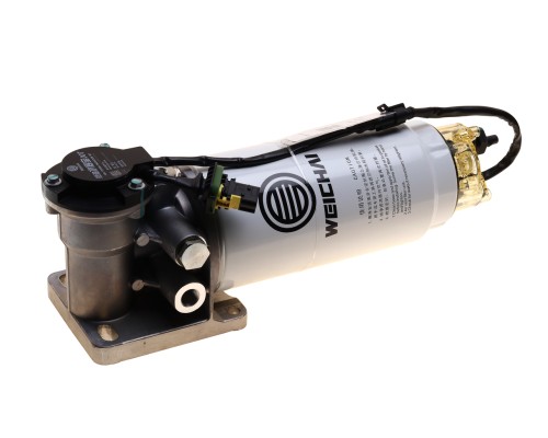 Фильтр топливный SHAANXI SHACMAN Х3000 (с подогревом) в сборе с подкачкой OE