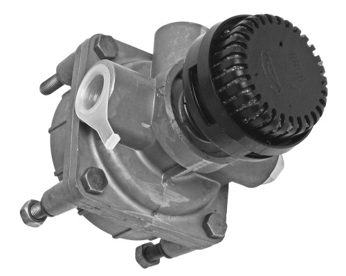 Клапан ЗИЛ, КАМАЗ, МАЗ, УРАЛ ускорительный в сборе с шумоглушителем БЕЛОМО