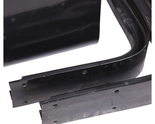 Бак топливный КАМАЗ 170л (405х498х950) п/об (одно отверстие)с компл.установки +РТИ БАКОР