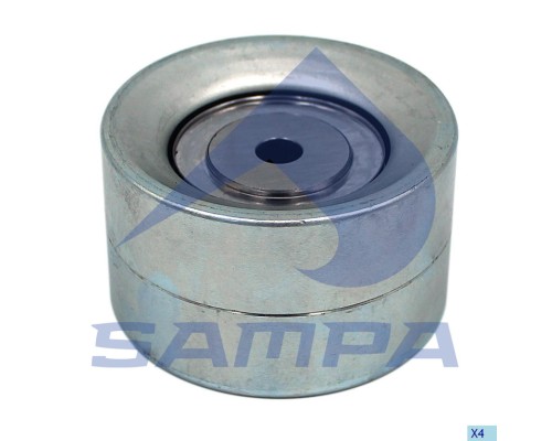Ролик приводного ремня КАМАЗ-5490 MERCEDES Actros, Atego натяжителя SAMPA