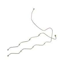 Трубка топливная КАМАЗ-ЕВРО-3, 4 дренажная форсунок комплект 2шт. ТМК