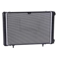 Радиатор ГАЗ-3302 Бизнес алюминиевый Н/О паянный LUZAR