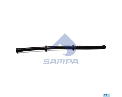 Трубка КАМАЗ-5490 MERCEDES компрессора воздушного SAMPA
