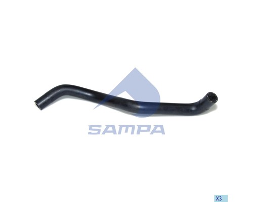 Шланг КАМАЗ-5490 MERCEDES Atego радиатора отопителя SAMPA