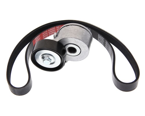 Натяжитель ремня ГАЗон Next дв.ЯМЗ-534 с ремнем генератора 6РК1016 комплект PRAVT