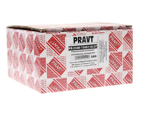 Натяжитель ремня ГАЗон Next дв.ЯМЗ-534 с ремнем генератора 6РК1016 комплект PRAVT