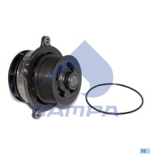 Насос водяной IVECO (F3BE0681B) SAMPA