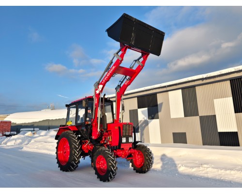 Погрузчик МТЗ-80, 82, 892 навесной фронтальный г/п 1150кг (БРС,  БРС РО EURO) Н/О БОЛЬШАЯ ЗЕМЛЯ