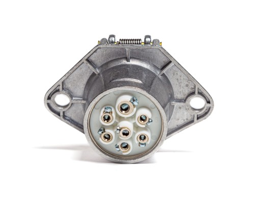 Разъем электрический прицепа ISO 3731 Type S 7-полюсный (комплект металл) AVTOELECTRICA