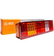 Фонарь задний КАМАЗ, МАЗ, УРАЛ левый с добавочным указателем байонетный (по центру) AVTOELECTRICA