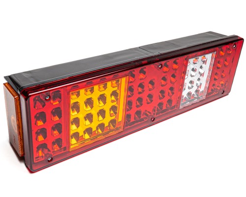 Фонарь задний КАМАЗ, МАЗ, УРАЛ левый с добавочным указателем байонетный (по центру) AVTOELECTRICA