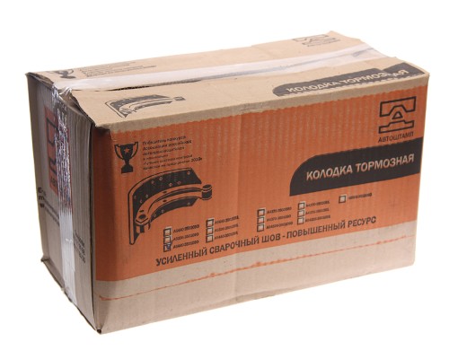 Колодки тормозные МАЗ-5440, 6430, 650136, 65669 передние (1шт.) (АШ)