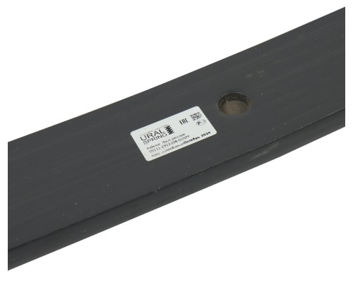 Лист рессоры КАМАЗ-55111, 54215, 53215, 43118, 6540 задней №8 с хомутами L=775мм НПФ РЕССОРА