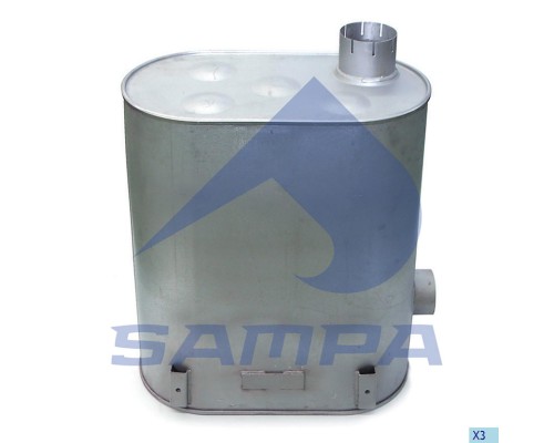 Глушитель RENAULT Premium (ЕВРО-1) SAMPA