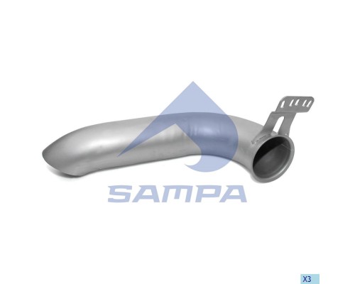 Глушитель SCANIA (ЕВРО-5) SAMPA