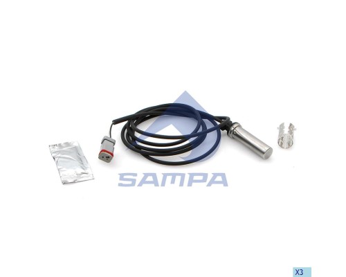 Датчик АБС КАМАЗ RENAULT Premium колеса прямой (L=1830мм) SAMPA