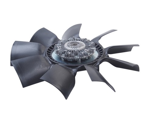 Вентилятор ЯМЗ-536 (серия 800,  крыл. 650мм) с вязкостной муфтой в сборе АВТОПРИВОД