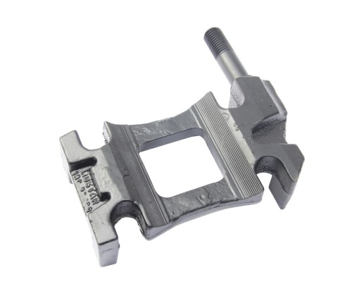 Кронштейн BPW крепления рессоры левой с креплением под амортизатор ROSTAR