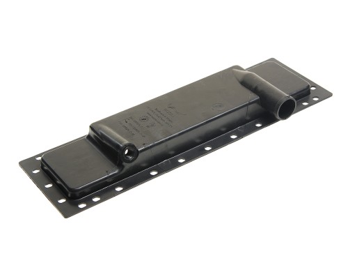 Бачок радиатора МТЗ-80 нижний (пластик) (А)