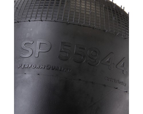 Пневморессора IVECO SCANIA (чулок) (390х216мм, отв. 130.8х130.8мм) SAMPA