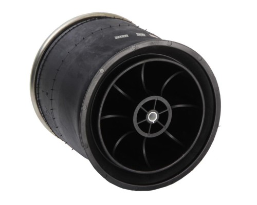 Пневморессора SCHMITZ (пластиковый стакан 1отв.) (2 отв. M10, 1отв. M22х1.5мм) низкая SAMPA