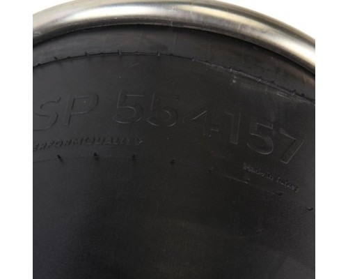 Пневморессора SCHMITZ (пластиковый стакан 1отв.) (2 отв. M10, 1отв. M22х1.5мм) низкая SAMPA