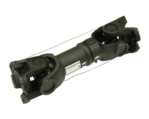 Вал карданный КАМАЗ промежуточный (4 отверстия,  торцевые шлицы) L=585мм увеличенный ресурс УКД