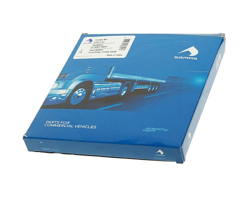 Сальник коленвала КАМАЗ-5490 MAN MERCEDES Actros, Axor передний (105x130x12мм) SAMPA