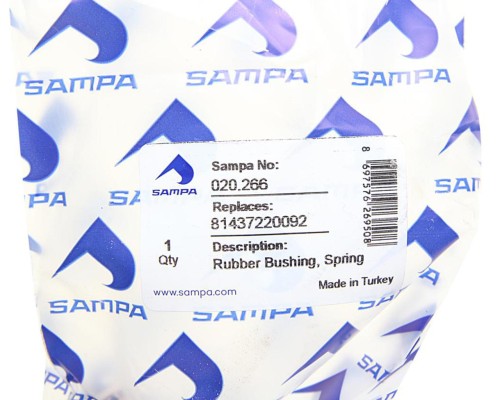 Сайлентблок MAN рессоры (20x62x95) SAMPA