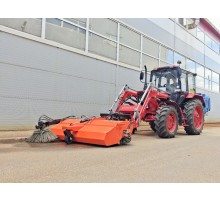 Щетка коммунальная МТЗ с гидроприводом (ГП, бункер 0.2куб.м, щетка, бак 500л) на ФП БОЛЬШАЯ ЗЕМЛЯ