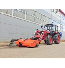 Щетка коммунальная МТЗ с гидроприводом (ГП, бункер 0.2куб.м, щетка, бак 500л) на ФП БОЛЬШАЯ ЗЕМЛЯ