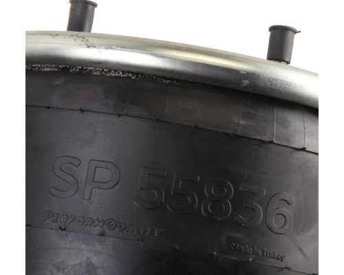 Пневморессора DAF (металлический стакан) (3 шп. M10мм, 1 штуц. M16х1.5мм) SAMPA