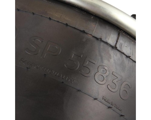 Пневморессора DAF (металлический стакан) (3 шп. M10мм, 1 штуц. M16х1.5мм) SAMPA