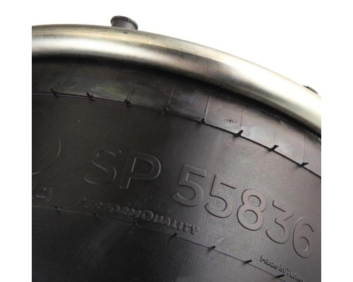 Пневморессора DAF (металлический стакан) (3 шп. M10мм, 2 штуц. M16х1.5мм) SAMPA