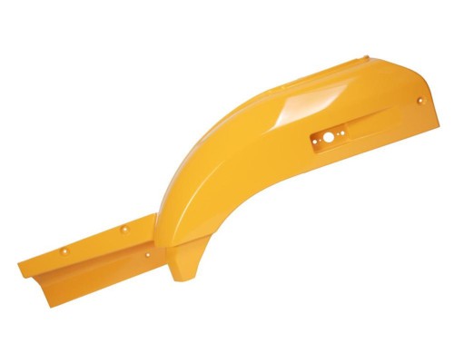 Крыло КАМАЗ левое передняя часть (рестайлинг) (кабина без спальника) желтый ТЕХНОТРОН