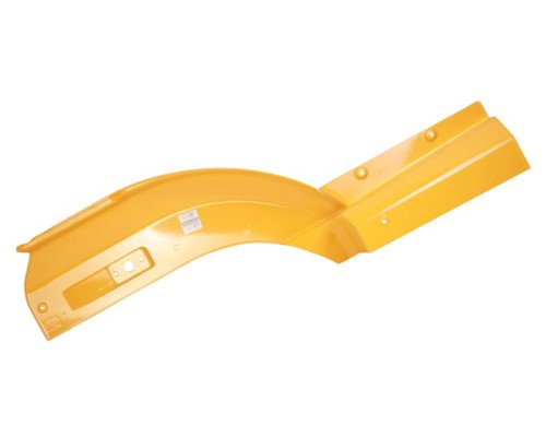 Крыло КАМАЗ левое передняя часть (рестайлинг) (кабина без спальника) желтый ТЕХНОТРОН