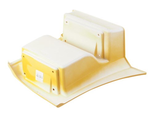 Щиток КАМАЗ-65115 подножки правый (рестайлинг) (желтый) ТЕХНОТРОН