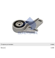 Кронштейн SCANIA CP, CG, CR, CT крепления радиатора левый SAMPA