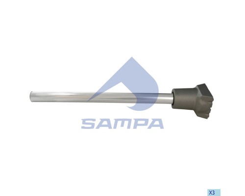 Кронштейн VOLVO FH12, 16, FM9, 12 крепления брызговика (труба) SAMPA